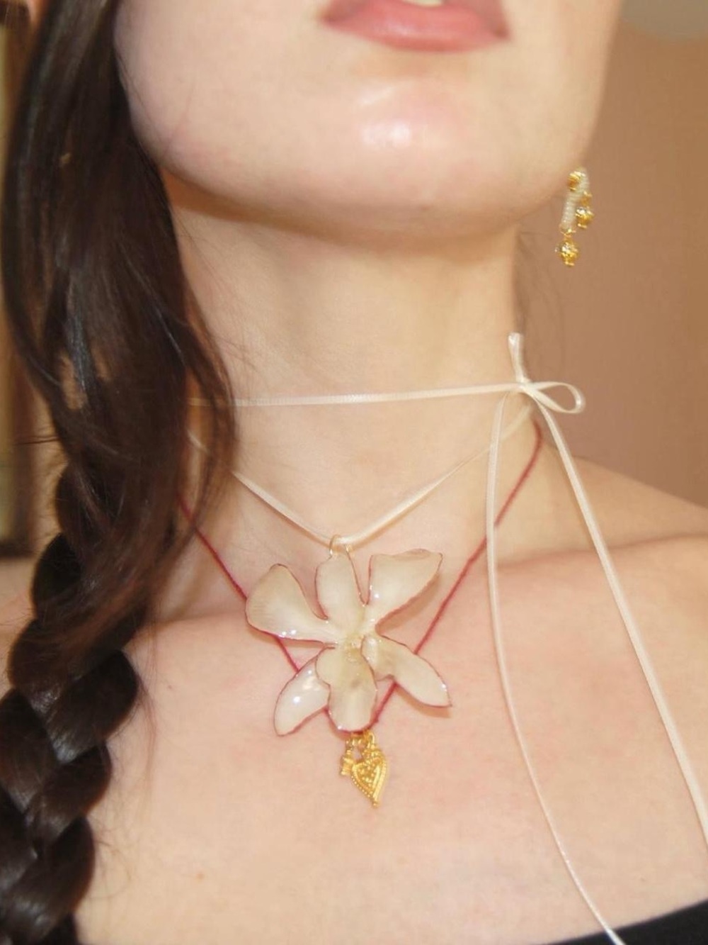 Orchid Necklace
